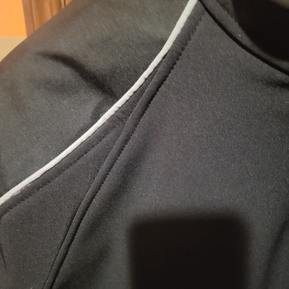 Corazzo Brezza Women’s Black Motorcycle Jacket Zip Up Water/Wind Resistant Sz XL - Picture 8 of 8